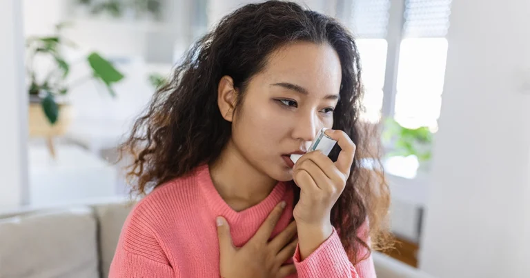 Managing wheezing symptoms safely.